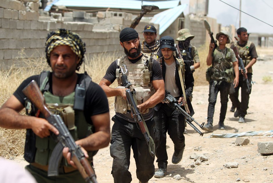 Iraqi shiite fighters